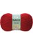 5 Adet Vizon Premium Akrilik El Örgü Ipi Yünü Renk NO:1175 Koyu Kırmızı 2