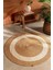 Yeni Sezon Alsace Yuvarlak Kilim - Naturel/krem - 120 cm - Naturel/krem 1