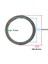 Kauccuk Orıng Conta Dış:43 Mm.iç:33 Mm.kalınlık:4 Mm. 1