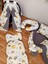 Arılı Antrasit Oval Yataklı 7 Parça Babynest Seti 3