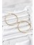 316L Çelik Gold Renk 45 mm Halka Kadın Küpe - TJ-BKP11227 1
