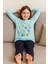 Çocuk Pijama Takımı %100 Pamuk Zebra Desenli 1