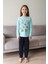 Çocuk Pijama Takımı %100 Pamuk Zebra Desenli 2