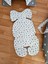 Gri Beyaz Yıldız Oval Yataklı 7 Parça Babynest Seti 2
