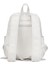 Barcelona Günlük Çok Cepli Orta Boy Kadın Sırt Çantası 1871 Beyaz 3