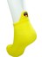 6 Çift Emoji Desen Nakış Baskılı Kadın Pamuklu Bilek Çorap 5