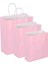 18*24*8 Pembe Saplı Kağıt Çanta 24 Adet 4