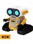 Oyuncak Uzaktan Kumandalı El Sensörlü Akıllı Wall-E Robot Dahili Şarjlı Işıklı Sesli Fonksiyon Sarı ve Mavi 1