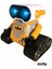 Oyuncak Uzaktan Kumandalı El Sensörlü Akıllı Wall-E Robot Dahili Şarjlı Işıklı Sesli Fonksiyon Sarı ve Mavi 4