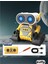 Oyuncak Uzaktan Kumandalı El Sensörlü Akıllı Wall-E Robot Dahili Şarjlı Işıklı Sesli Fonksiyon Sarı ve Mavi 9
