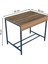 60x90 cm Çalışma Masası –Modern Metal Ayaklı,Bilgisayar Masası, Ofis Masası,Ders Çalışma Masası Ergonomik Kompakt Tasarım 7