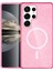 Ds-Derin Newface Samsung Galaxy S25 Ultra Glow Magsafe Kapak - Pembe 2