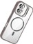 Bfs Apple iPhone 16 Remim Lensli Magsafe Standlı Kapak - Titan Gri 2