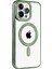 Bfs iPhone 14 Pro Max Kılıf Kronos Magsafe Kapak - Koyu Yeşil 2