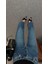 Yıkamalı Koyu Mavi Straight Jean 5
