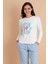 Kadın Pijama Takımı – Uzun Kollu Beyaz Üst ve Mavi Pantolon | Rahat ve Şık Ev Giyim 1