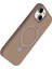 Ds-Derin Newface Apple Iphone 15 Plus Regal Magsafe Standlı Kapak - Çöl Titanyum 3