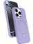 Ds-Derin Newface Apple Iphone 14 Pro Max Regal Magsafe Standlı Kapak - Lila 1