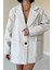 Çizgili Oversize Blazer Ceket 3