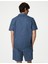 Kısa Kollu Desenli Supima® Pijama Üstü 9