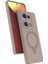 Ds-Derin Newface Xiaomi Redmi Note 13 Pro 4g Regal Magsafe Standlı Kapak - Çöl Titanyum 1
