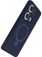 Ds-Derin Newface Xiaomi Redmi Note 13 Pro 4g Regal Magsafe Standlı Kapak - Lacivert 4