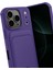 Ds-Derin Newface Apple Iphone 17 Pro Kelvin Kartvizitli Silikon - Derin Mor 3