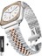 Apple Watch Seri 2 3 4 5 6 7 8 Se Ultra Uyumlu 38 40 41 mm Uyumlu Paslanmaz Çelik Rolex Saat Kordonu 1