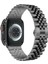 Apple Watch Seri 2 3 4 5 6 7 8 Se Ultra Uyumlu 38 40 41 mm Uyumlu Paslanmaz Çelik Rolex Saat Kordonu 2