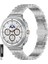 Samsung Galaxy Watch 8 40MM /watch 8 44MM / Classic 46MM Uyumlu Paslanmaz Çelik Rolex Kordon 1