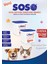 Zengezur 2 Adet x 250 Yaprak - Soso Kova Evcil Hayvan Kedi Köpek Pati ve Vücut Temizleme Mendili 1