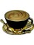Kahve Fincanı Broş - Retro Tasarım Latte Cup Brooch | Kahveseverlere Hediye Aksesuar 3