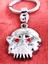 Kırmızı Gözlü Iskeletor Kafatası Metal Anahtarlık 5