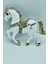 Siyah & Beyaz At Broş - Kristal Taşlı Zarif Horse Brooch | Şık Hayvan Figürlü Aksesuar 4
