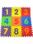 9 Parça Çocuk Oyun Karosu Eva Puzzle Yer Matı Sayılar Eğitici Oyun Halısı 2
