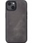 Apple iPhone 14 Uyumlu Deri Cüzdanlı Kılıf Mwwn VS4EF Gri 3
