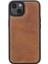 Apple iPhone 14 Uyumlu Deri Cüzdanlı Kılıf Mwwn G19 Taba 2