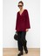 Bağcık Kapamalı Soft Triko Hırka Bordo 8269 3