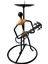 Vintage Gitarist Temalı Metal Mumluk & 16 cm 2