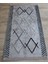 Nakkaş Kaymaz Dokuma Taban Kilim Makinada Yıkanabilir Mutfak Halısı Dekoratif Yolluk Gri Salon Halı Modelleri 6