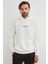 Look Beautıful Yazı Baskılı Kapüşonlu Sweatshirt 6