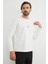 Baskılı Bisiklet Yaka Sweatshirt 4