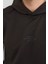 Yazı Baskılı Kapüşonlu Sweatshirt 6