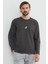 Baskılı Bisiklet Yaka Sweatshirt 3