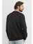Pellını Yazı Kabartmalı Bisiklet Yaka Sweatshirt 6