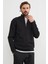 Dik Yaka Yarım Fermuarlı Sweatshirt 1