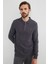 Fitilli Polo Yaka Düğmeli Sweatshirt 4