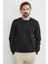 3 Iplik Kabartma Yazı Baskılı Sweatshirt 1