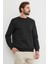 3 Iplik Kabartma Yazı Baskılı Sweatshirt 3
