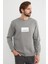 Simplicity Yazı Baskılı Bisiklet Yaka Sweatshirt 2